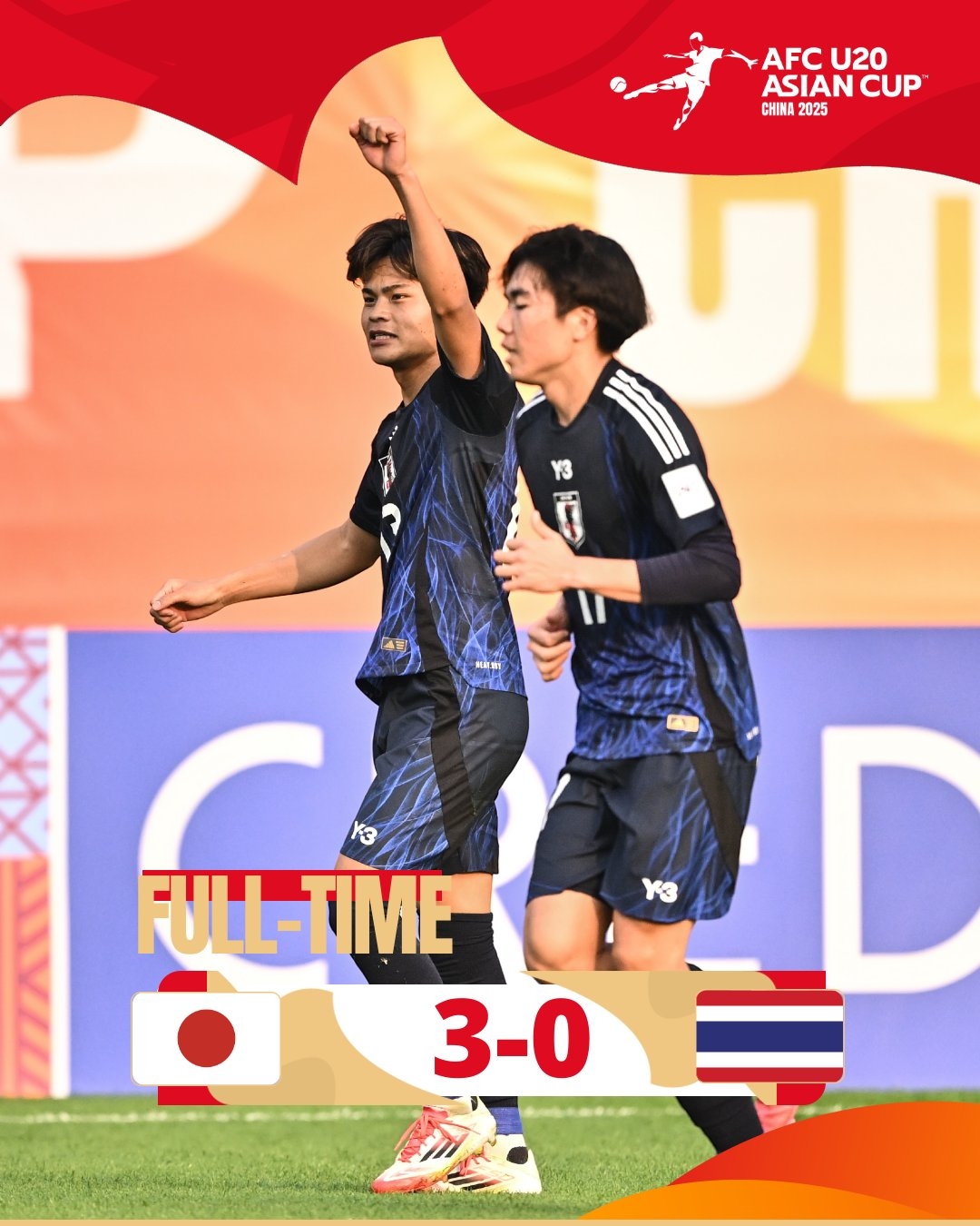  日本U20主帥賽后：雖然全取三分，但球隊各方面都有待提升