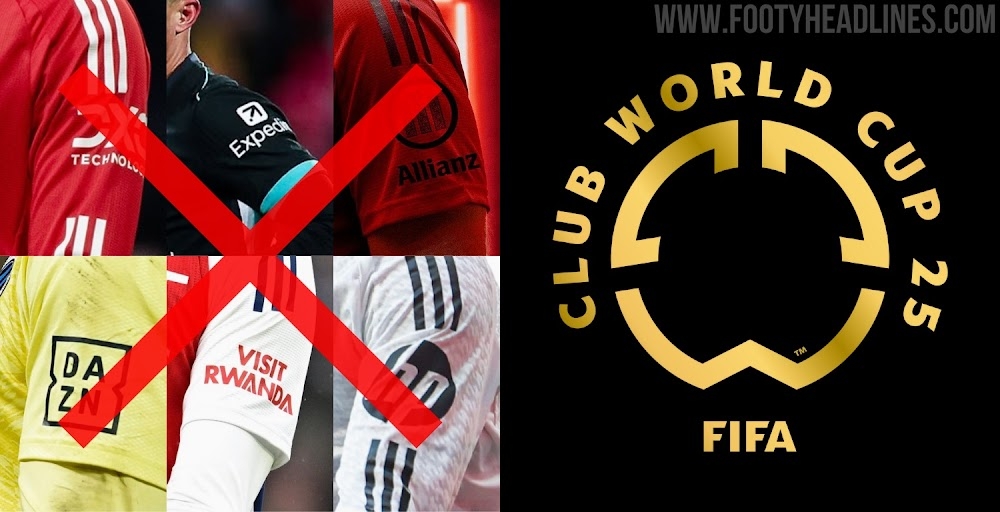  FIFA不允許世俱杯球隊有袖標(biāo)贊助，需貼上世俱杯徽標(biāo)