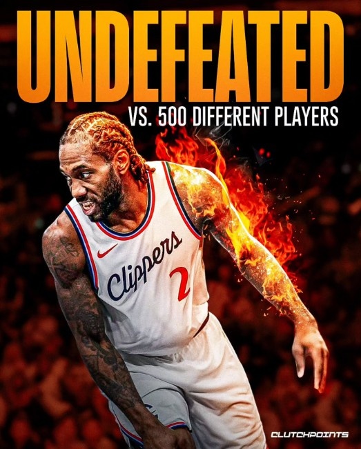  罕見統(tǒng)計(jì)！小卡對500球員保持不敗NBA首人 榜單2-6僅老詹非他隊(duì)友