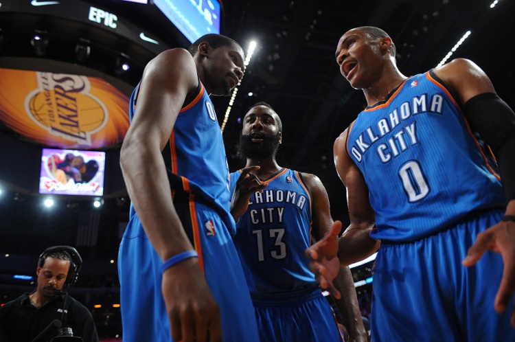 雷霆三少得分全部進入歷史前20！他們是NBA歷史最大的如果嗎？