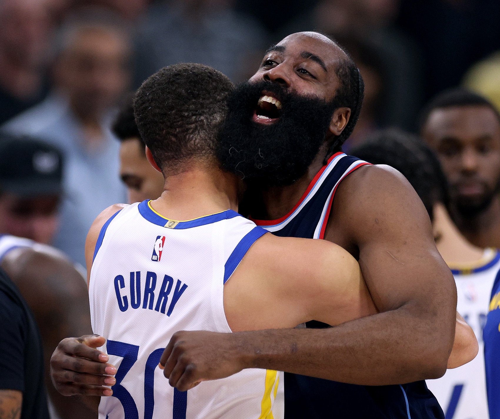  諸神黃昏！庫(kù)里哈登先后50+ NBA歷史首次兩名35歲以上球員轟50+！